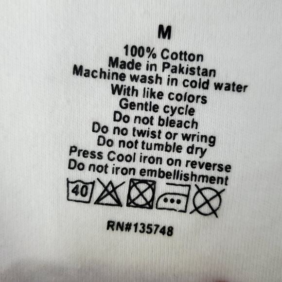 White Cotton Novelty Print Short Sleeve -Shirt M Fun Quirky Nautical Glam Casual - Picture 3 of 10